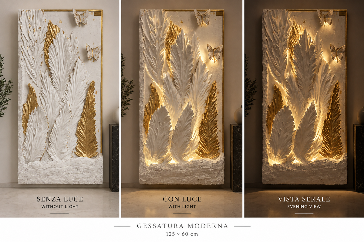 Gessatura Moderna – 125 × 60 cm