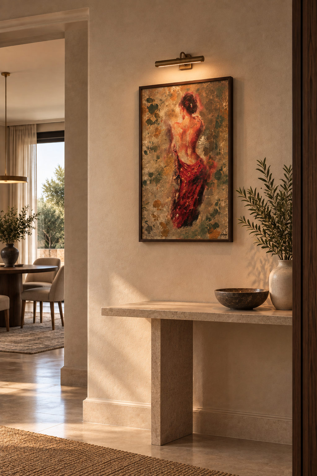 Quadro in tecnica mista – Patina e Pittura, 60 × 40 cm