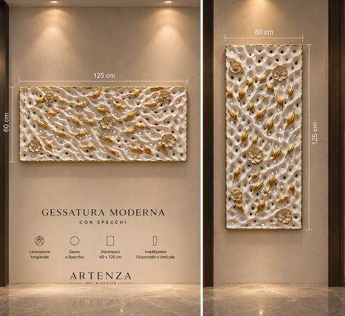 Gessatura Moderna  – 60 × 125 cm